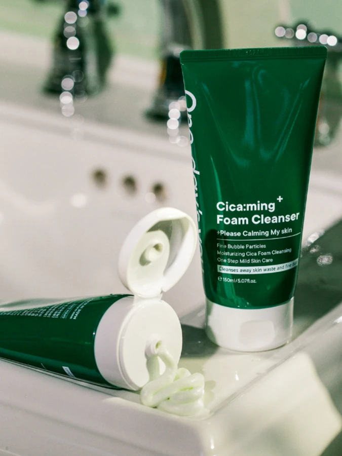 Успокаивающая пенка для умывания с экстрактом центеллы азиатской One-Day's You Cica:ming Foam Cleanser