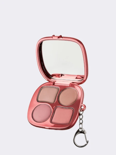 Компактная палетка румян в формате брелка fwee Pocket Cheek Palette CP03 Pomelo&Peach