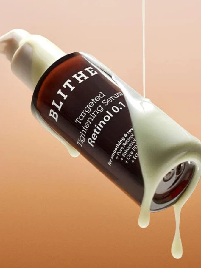 Разглаживающая сыворотка для лица с ретинолом и бакучиолом Blithe Targeted Tightening Serum Retinol 0.1