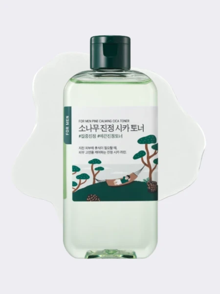 Противовоспалительный тонер для мужчин с экстрактом сосны Round Lab For Men Pine Calming Cica Toner