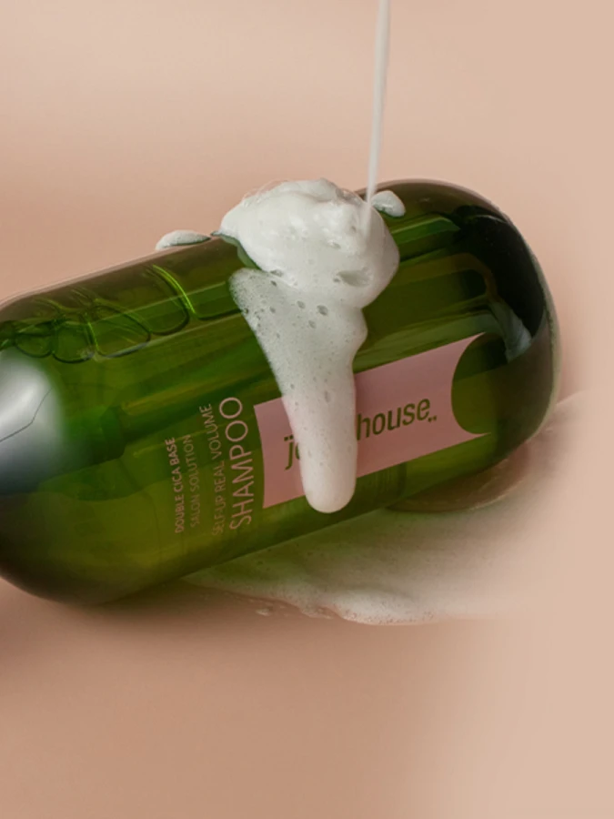 Бессульфатный шампунь для объема волос JennyHouse Self-Up Real Volume Shampoo