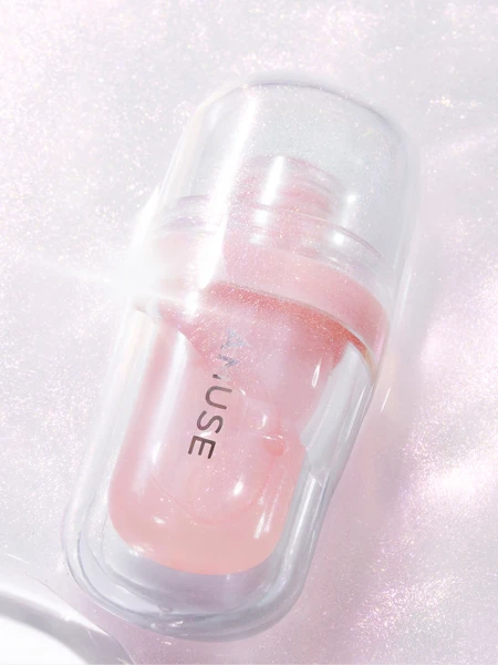 Прозрачный глянцевый плампер для губ с мерцающими частицами AMUSE Lip Fuller Big Diamond