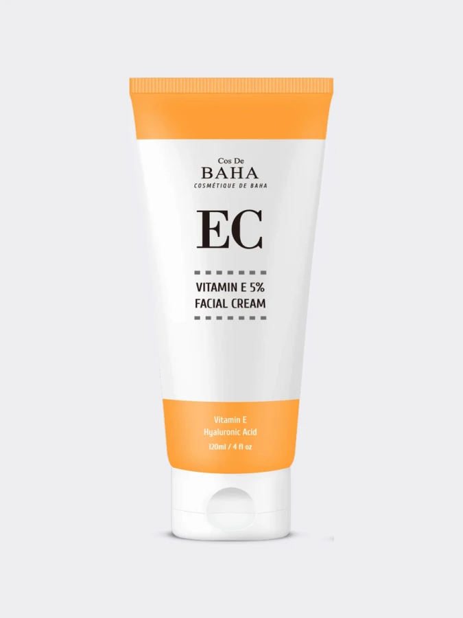 Восстанавливающий крем с витамином Е и ниацинамидом Cos De BAHA EC Vitamin E 5% Facial Cream