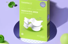 Набор двухступенчатых полосок для очищения пор Centellian24 Real Green Pore