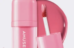Глянцевый тинт-плампер для губ AMUSE Bebe Tint 08 Grape Bebe