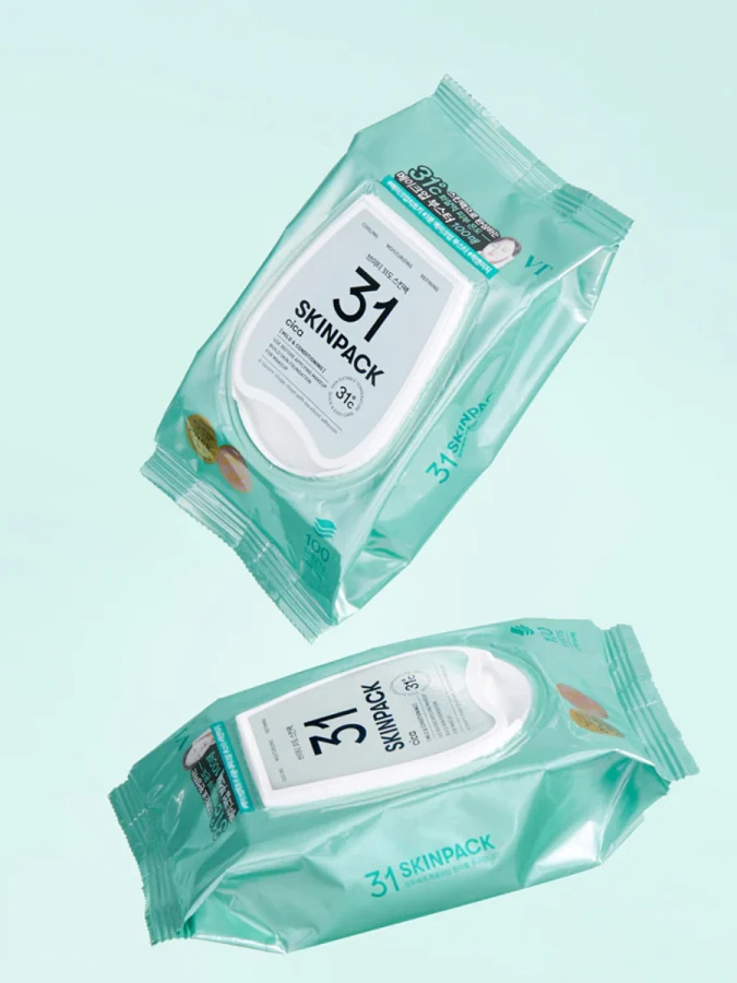 Освежающие тонер-пэды с экстрактом центеллы VT Mild Skin Pack Cica