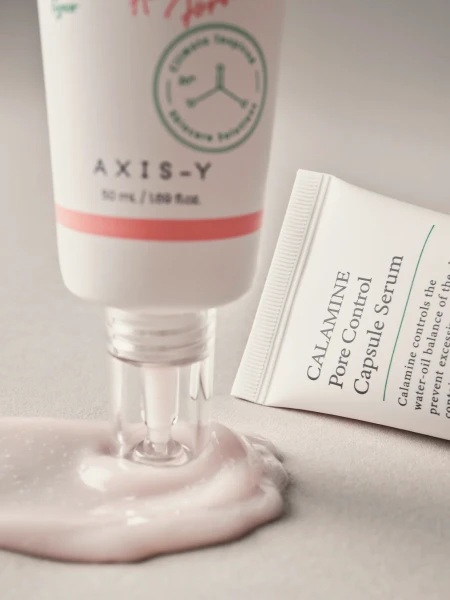 Сыворотка для сужения пор с каламином AXIS-Y CALAMINE Pore Control Capsule Serum