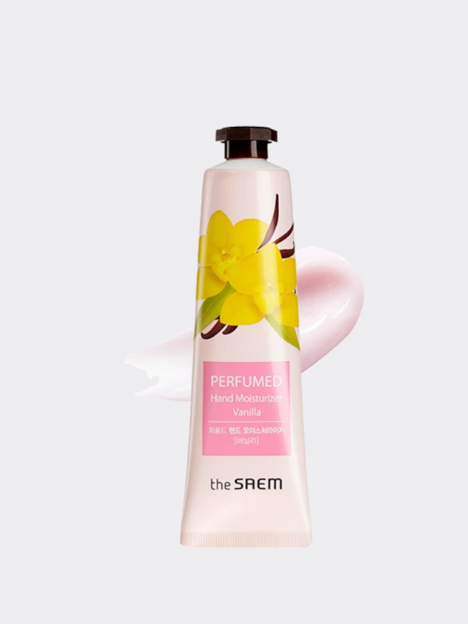 Парфюмированный крем для рук с ароматом ванили The Saem Perfumed Hand Moisturizer Vanilla