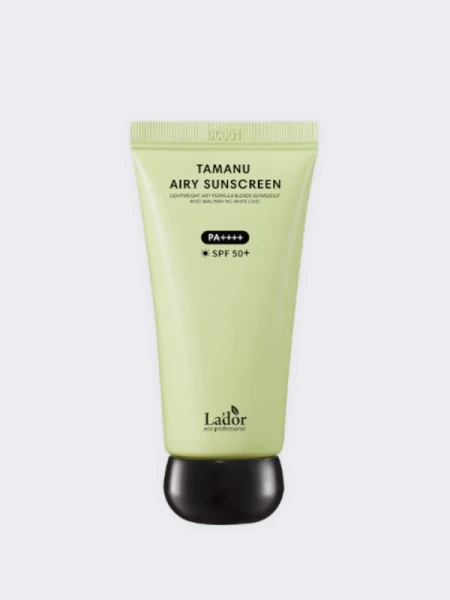 Лёгкий солнцезащитный крем с маслом таману La’dor Tamanu Airy Sunscreen SPF 50+ PA++++ Лёгкий солнцезащитный крем с маслом таману La’dor Tamanu Airy Sunscreen SPF 50+ PA++++