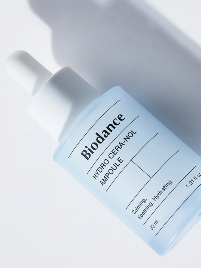 Увлажняющая сыворотка для лица с гиалуроновой кислотой и пантенолом Biodance Hydro Cera-nol Ampoule