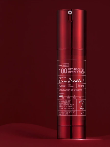 Тонизирующая сыворотка-бустер с растительными экстрактами VT Red Booster Reedle Shot 100 Тонизирующая сыворотка-бустер с растительными экстрактами VT Red Booster Reedle Shot 100