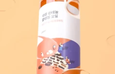 Мягкое гидрофильное масло с экстрактом черной сои и пантенолом Round Lab Soybean Panthenol Cleansing Oil