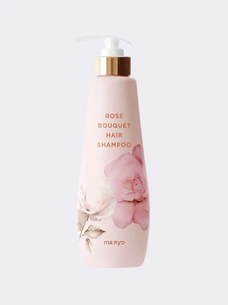 Шампунь против выпадения волос с освежающим цветочным ароматом Ma:nyo Rose Bouquet Hair Shampoo