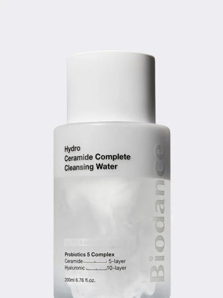 Мягкая очищающая вода для снятия макияжа Biodance Hydro Ceramide Complete Cleansing Water Мягкая очищающая вода для снятия макияжа Biodance Hydro Ceramide Complete Cleansing Water