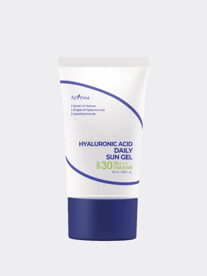 Мягкий солнцезащитный гель с гиалуроновой кислотой IsNtree Hyaluronic Acid Daily Sun Gel SPF30+ PA+++