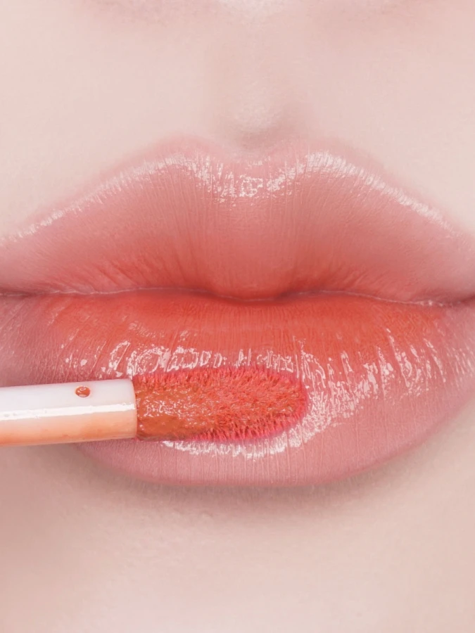 Глянцевый тинт для губ HOLIKA HOLIKA Heart Crush Glow Tint Air 08 Cuddly