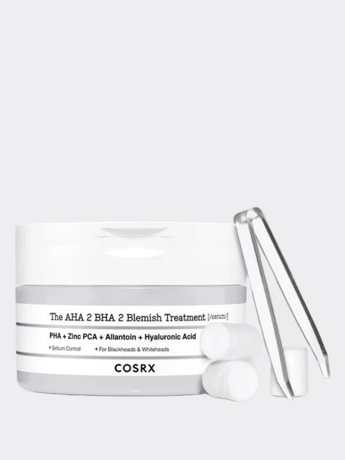 Точечная противовоспалительная сыворотка с комплексом кислот CosRX The AHA 2 BHA 2 Blemish Treatment Serum