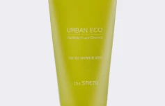 Деликатная пенка для умывания с экстрактом новозеландского льна The Saem Urban Eco Harakeke Foam Cleanser
