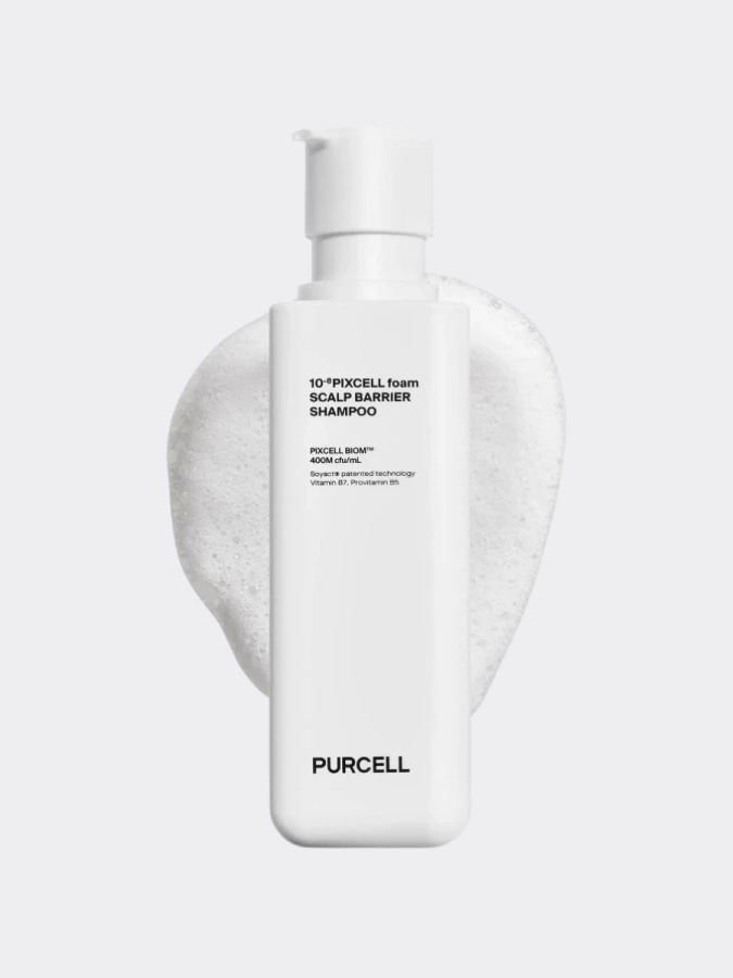 Шампунь против выпадения волос PURCELL Pixcell Foam Scalp Barrier Shampoo