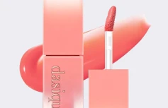 Сияющий тинт для губ Dasique Juicy Dewy Tint #02 Melon Sherbet