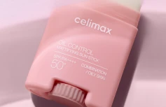 Матирующий солнцезащитный стик с растительными экстрактами Celimax Oil Control Mattifying Sun Stick SPF50+ PA++++