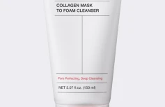 Маска-пенка для глубокого очищения пор с коллагеном и каламином Biodance Collagen Mask To Foam Cleanser