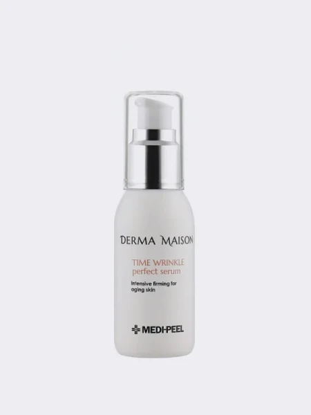 Антивозрастная сыворотка с коллагеном и витамином Е MEDI-PEEL Derma Maison Time Wrinkle Perfect Serum Антивозрастная сыворотка с коллагеном и витамином Е MEDI-PEEL Derma Maison Time Wrinkle Perfect Serum