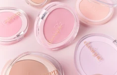 Нежные сухие румяна Dasique Soft Blur Cheek #06 Sweet Lavender