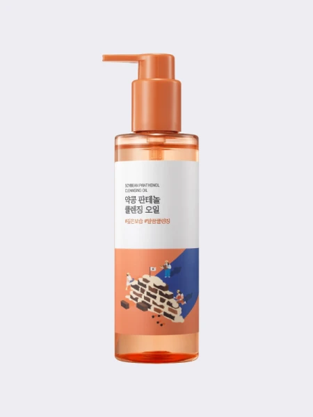Мягкое гидрофильное масло с экстрактом черной сои и пантенолом Round Lab Soybean Panthenol Cleansing Oil Мягкое гидрофильное масло с экстрактом черной сои и пантенолом Round Lab Soybean Panthenol Cleansing Oil
