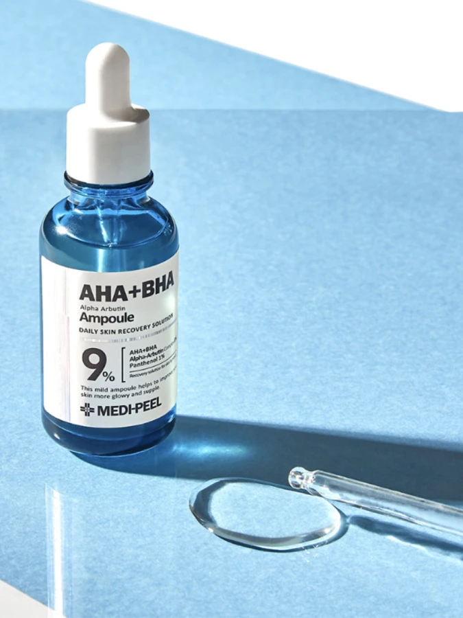 Отшелушивающая ампульная сыворотка с арбутином и кислотами MEDI-PEEL AHA BHA Alpha Arbutin Ampoule
