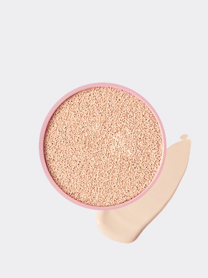 Увлажняющий тональный кушон с рефилом JennyHouse Ultra Fit Serum Cushion #21 SPF 50+ PA +++