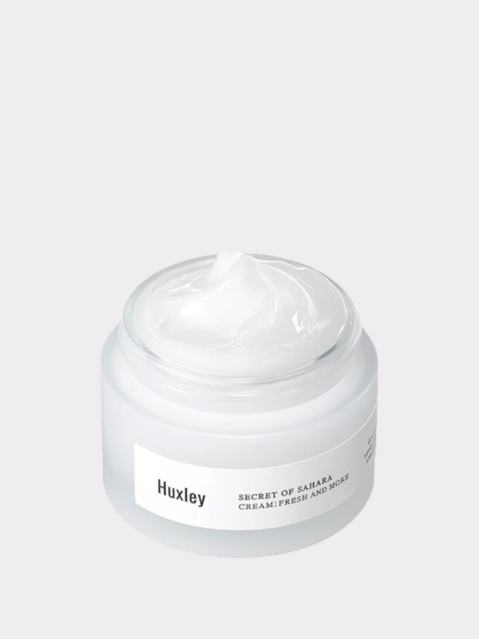Освежающий крем-гель для лица с экстрактом опунции Huxley Secret of Sahara Cream Fresh And More