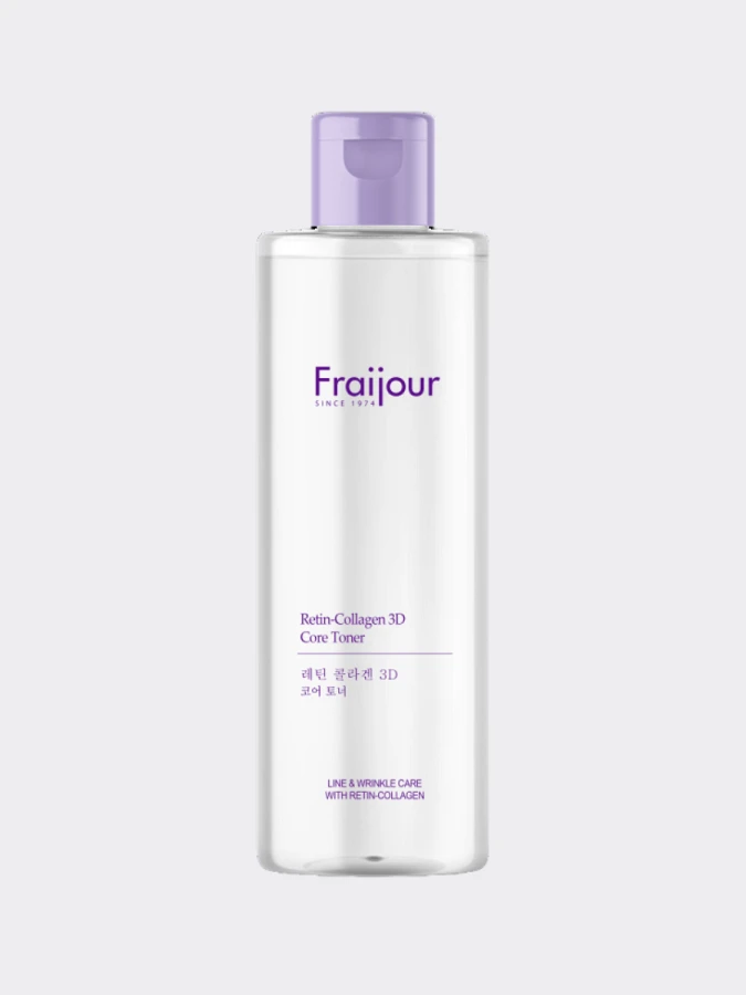 Разглаживающий тонер с коллагеном и ретинолом Fraijour Retin-Collagen 3D Core Toner