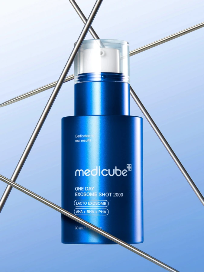Выравнивающая сыворотка со спикулами и экзосомами Medicube One Day Exosome Shot Pore Serum 2000