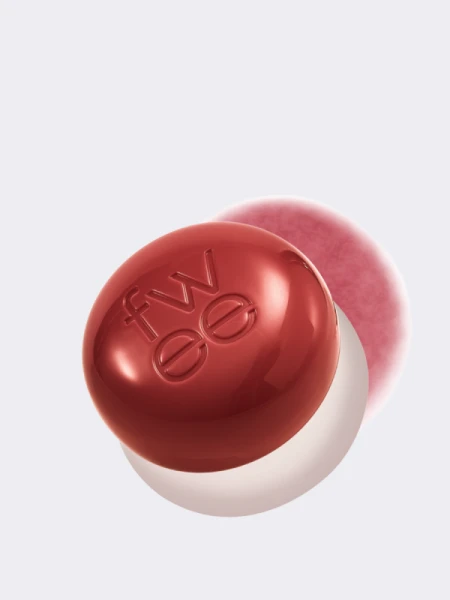 Оттеночное суфле для губ и щёк fwee Lip&Cheek Blurry Pudding Pot RS05 Film