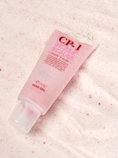 Пилинг для кожи головы с розовой солью ESTHETIC HOUSE CP-1 Head Spa Pink Salt Scalp Scaler Пилинг для кожи головы с розовой солью ESTHETIC HOUSE CP-1 Head Spa Pink Salt Scalp Scaler