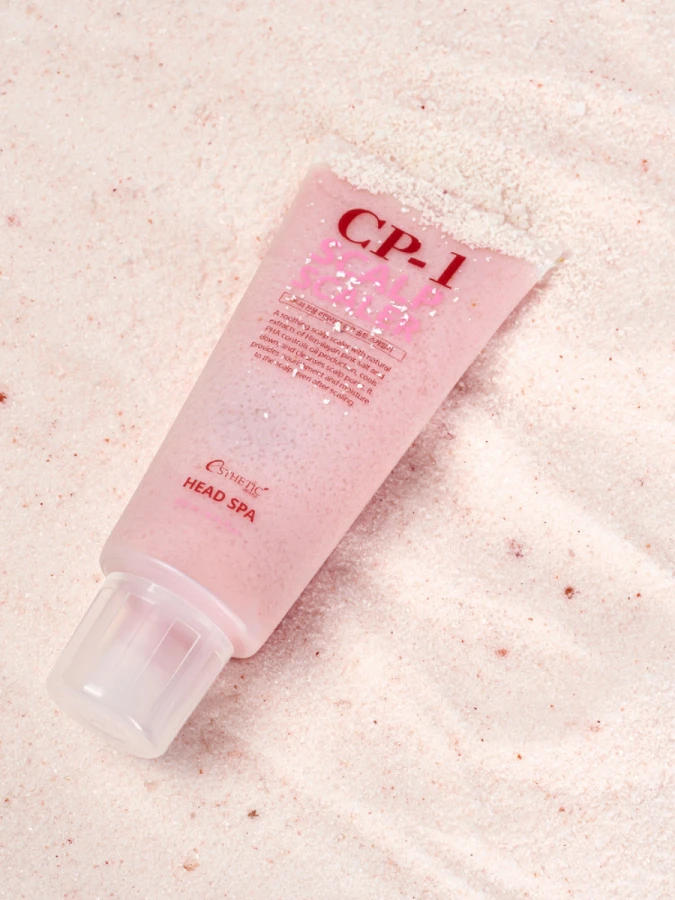 Пилинг для кожи головы с розовой солью ESTHETIC HOUSE CP-1 Head Spa Pink Salt Scalp Scaler