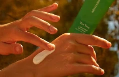 Солнцезащитный крем с экстрактом чайного дерева Papa Recipe Tea Tree Control Mild Sun Cream SPF50+ PA++++
