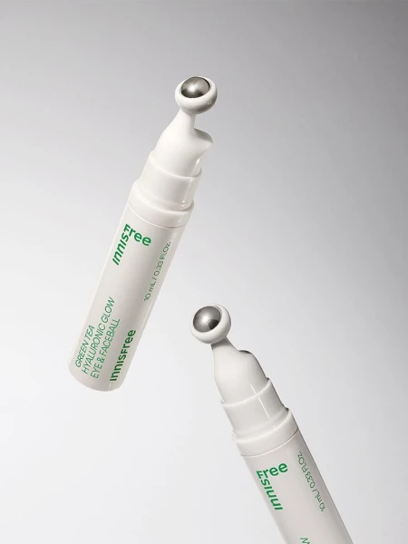 Сыворотка-роллер для кожи вокруг глаз с экстрактом зеленого чая innisfree Green Tea Hyaluronic Glow Eye & Face Ball Сыворотка-роллер для кожи вокруг глаз с экстрактом зеленого чая innisfree Green Tea Hyaluronic Glow Eye & Face Ball