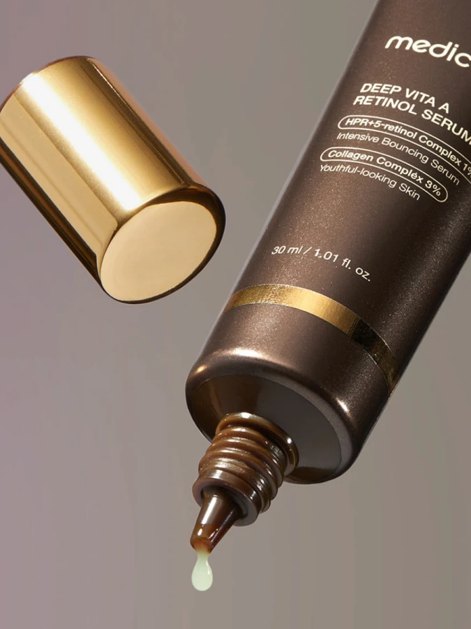 Разглаживающая сыворотка для лица с ретинолом Medicube Deep Vita A Retinol Serum