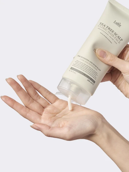 Маска-пилинг для кожи головы с маслом чайного дерева La’dor Tea Tree Scalp Hair Pack Маска-пилинг для кожи головы с маслом чайного дерева La’dor Tea Tree Scalp Hair Pack