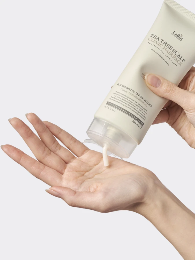 Маска-пилинг для кожи головы с маслом чайного дерева La’dor Tea Tree Scalp Hair Pack