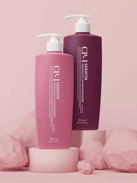 Восстанавливающий кондиционер для волос Esthetic House CP-1 Keratin Intensive Fill-up Hair Conditioner