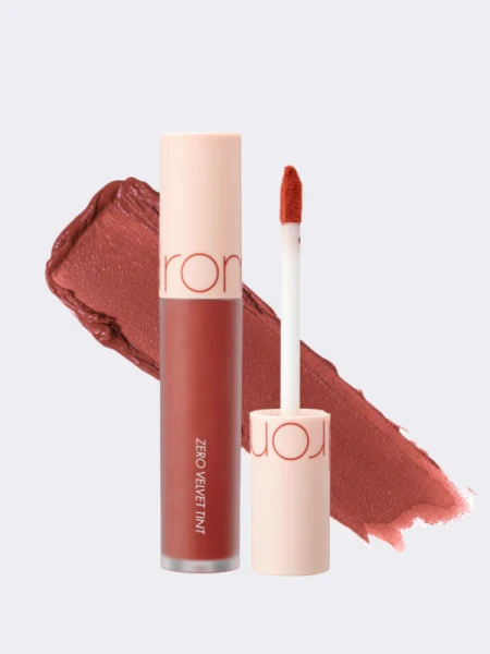 Вельветовый тинт с матовым финишем в подрумяненном нюдовом оттенке rom&nd Zero Velvet Tint 17 Toasty Nude
