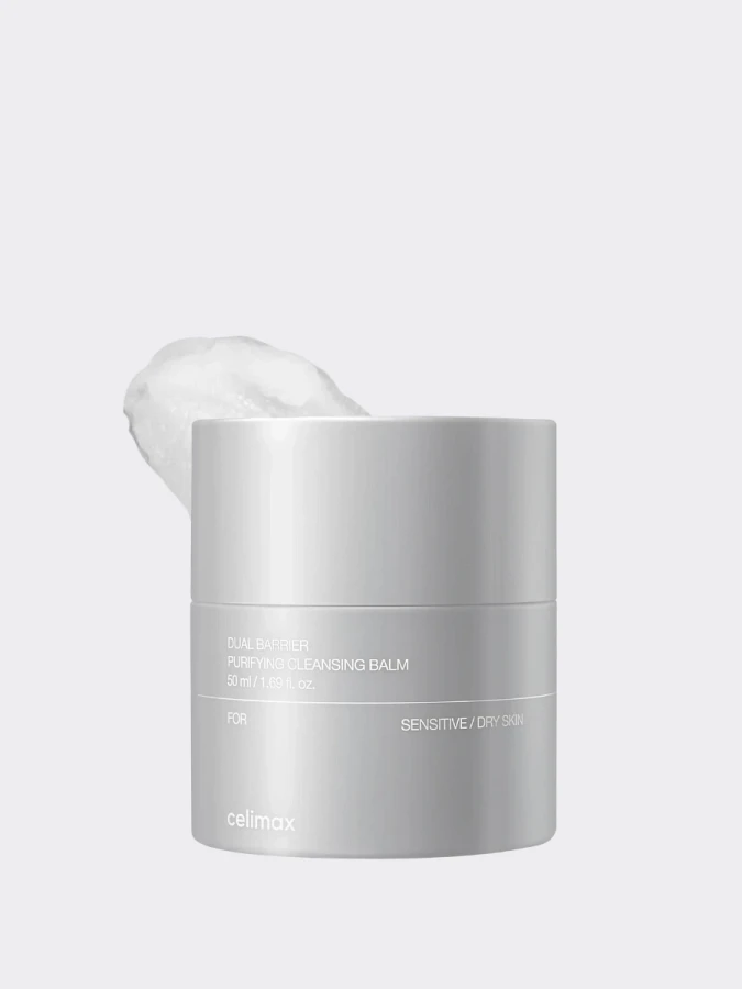 Очищающий гидрофильный бальзам-точилка с керамидами Celimax Dual Barrier Purifying Cleansing Balm