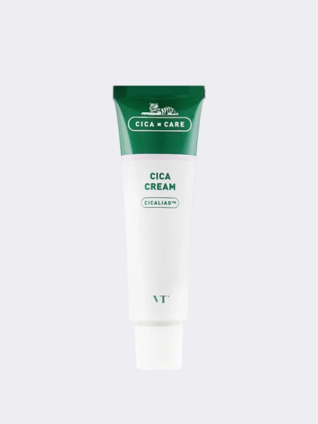 Успокаивающий крем для чувствительной кожи с центеллой VT Cosmetics Cica Cream