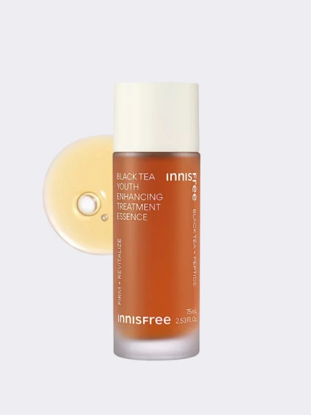 Укрепляющая эссенция с экстрактом черного чая innisfree Black Tea Youth Enhancing Essence