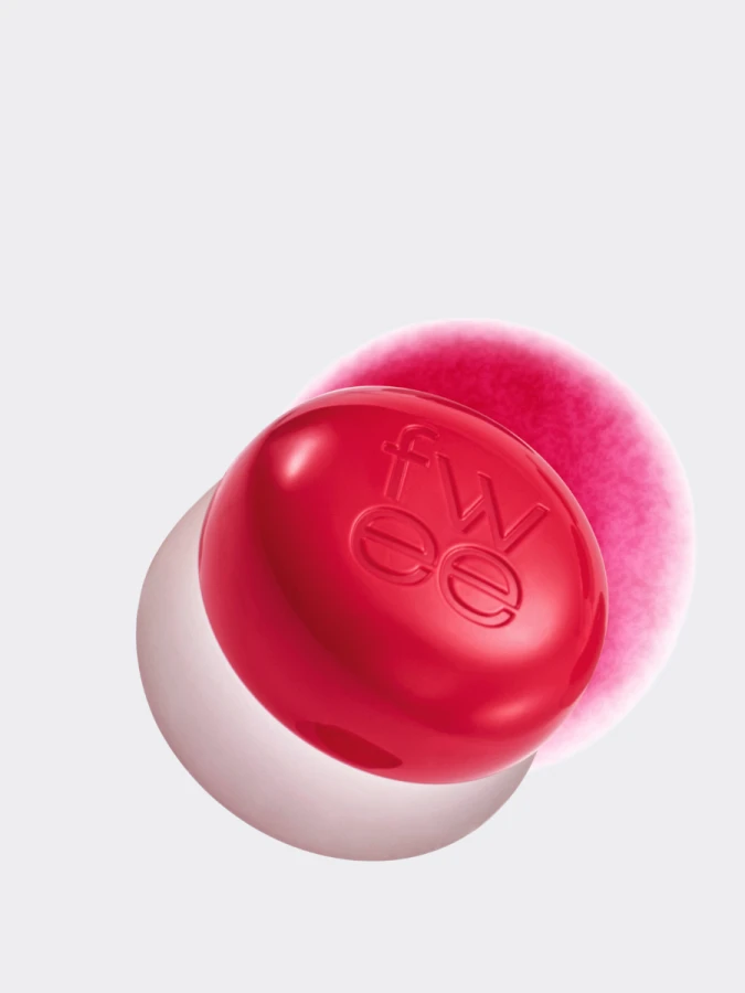 Оттеночное суфле для губ и щёк fwee Lip&Cheek Blurry Pudding Pot RD02 Mule