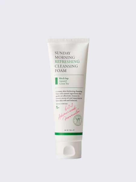 Увлажняющая пенка для умывания AXIS-Y Sunday Morning Refreshing Cleansing Foam