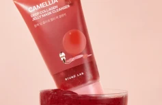 Очищающая маска-пенка с экстрактом камелии Round Lab Camellia Deep Collagen Jelly Mask Cleanser